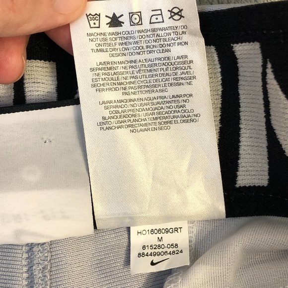 Nike Swingman Dri-Fit Men's Med. Solid White Straight Leg Baseball Pants Pockets - Picture 13 of 13